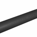 1-1/2" x 20' Plain End, SCH 80/XH PVC Pipe, Gray