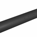 2" x 20' Plain End, SCH 80/XH PVC Pipe, Gray