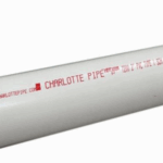 2x10 PVC Pipe, Plain End, SCH 40/STD, White