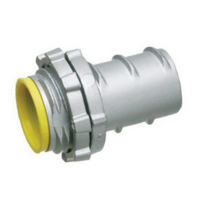 P104643.jpg Arlington GF75A Die Cast Zinc Insulated Throat Straight Connector 3/4-Inch