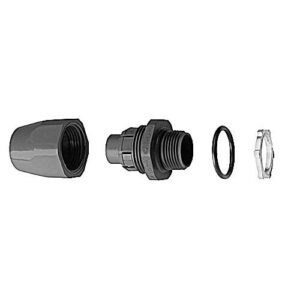 Thomas & Betts LT43F-NEW PVC 2-Piece Non-Metallic Liquidtight Straight Fitting 1-Inch Carlon&reg;