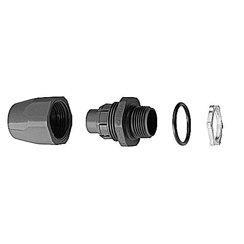 P11097.jpg Thomas & Betts LT43F-NEW PVC 2-Piece Non-Metallic Liquidtight Straight Fitting 1-Inch Carlon®