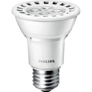 Philips Lighting 426130 Dimmable PAR20 LED Lamp 8-Watt E26 Medium Base 470-Lumens 84 CRI 3000K White