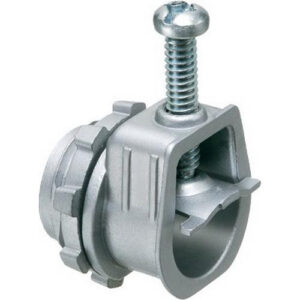 P115027.jpg Arlington L18 Die Cast Zinc Non-Insulated Throat Straight Take All Connector 3/4-Inch