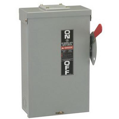 GE Industrial TGN3321R 3-Wire 3-Pole Non-Fusible General-Duty Safety Switch 240-Volt AC 30-Amp NEMA 3R Spec-Setter