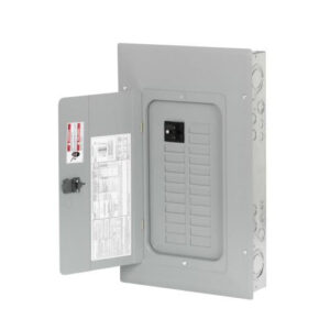 Eaton BR2020BC100 1-Phase 3-Wire Main Circuit Breaker Load Center 20-Circuits 120/240-Volt AC 100-Amp NEMA 1