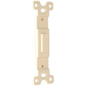 Pass & Seymour 80700-LA Thermoset Plastic Box Mount 1-Gang Toggle Switch Wallplate Insert Light Almond