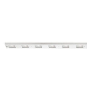 WAC Lighting BA-LIX-6-WT 6-Light BA-LIX Model Line Voltage Premium Xenon Light Bar 20-Watt 120-Volt 3000K White Responsible Lighting&reg;