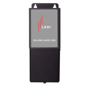 LEDI DR-40W-24VDC-DIM Dimmable Magnetic LED Driver 120-Volt Input 22.3-Volt DC at Full Load 24.5-Volt DC at Open Circuit Output 40-Watt Output