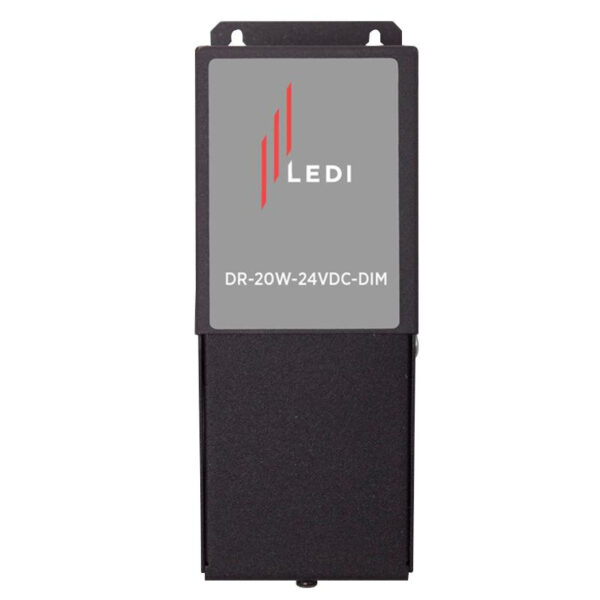 P116480.jpg LEDI DR-20W-24VDC-DIM Dimmable Magnetic LED Driver 120-Volt Input 21.89-Volt DC at Full Load 23.2-Volt DC at Open Circuit Output 20-Watt Output