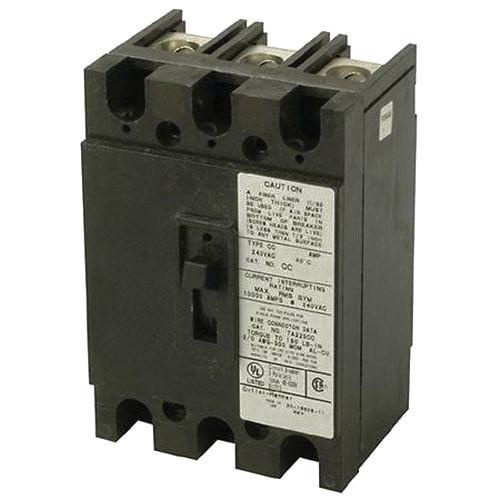 P116766.jpg Eaton CC3225 Feed-Thru Mount Circuit Breaker 3-Pole 225-Amp 240-Volt AC
