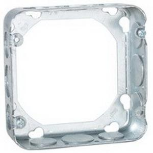 Raco 250 Pre-Galvanized Steel Drawn Extension Ring 4-11/16-Inch x 4-11/16-Inch x 1-1/2-Inch 29.5-Cubic-Inch