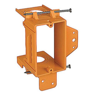 Thomas & Betts SC100A Orange 1-Gang Non-Metallic Low Voltage Bracket Carlon&reg;