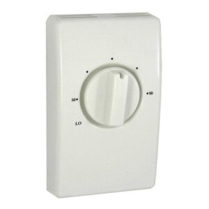 P11868.jpg TPI S2022H10AA 1-Pole Line Voltage Thermostat 277-Volt AC Shadow White