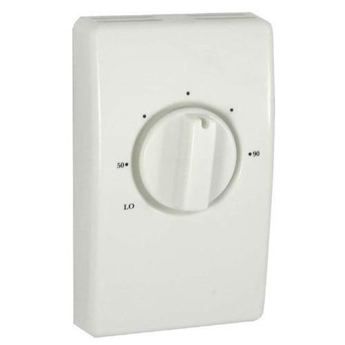 TPI D2022H10BA 2-Pole Line Voltage Thermostat 277-Volt AC Shadow White