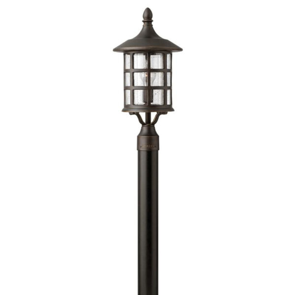 Hinkley Lighting 1801OZ 1-Light Outdoor Post Lantern 100-Watt 120-Volt Oil Rubbed Bronze Freeport