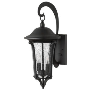 Hinkley Lighting 1384BK 2-Light Wall Lantern 60-Watt 120-Volt Black Chesterfield