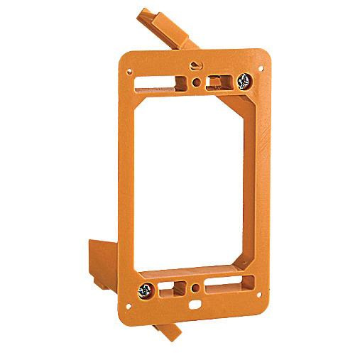 Thomas & Betts SC100RR Orange 1-Gang Non-Metallic Low Voltage Old Work Bracket Carlon&reg;