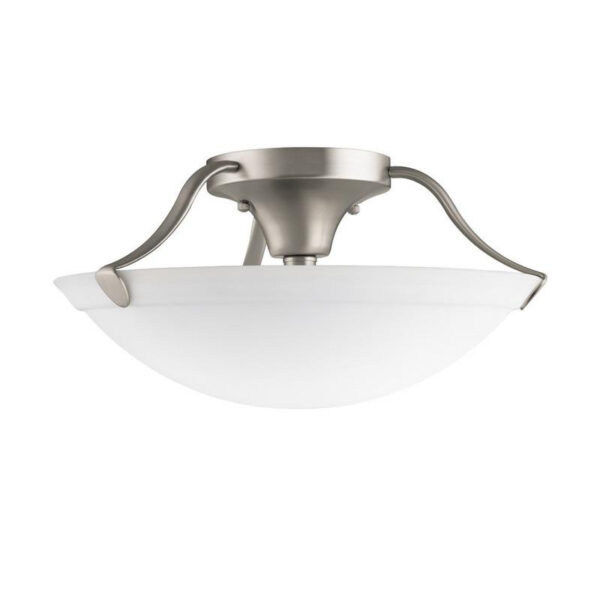 P119066.jpg Kichler 3627NI 3-Light Ceiling Fixture 100-Watt 120-Volt Brushed Nickel Signature