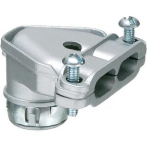 P11930.jpg Sepco C271 Malleable Iron 90-Degree Duplex Connector 3/8-Inch