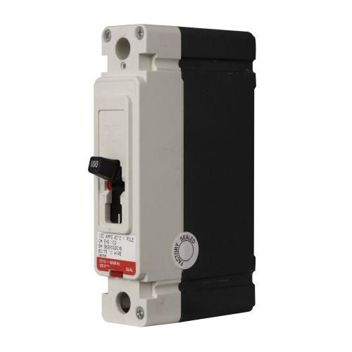 Eaton EHD1015 Panel Mount Type EHD Molded Case Circuit Breaker 1-Pole 15-Amp 277-Volt AC 125-Volt DC