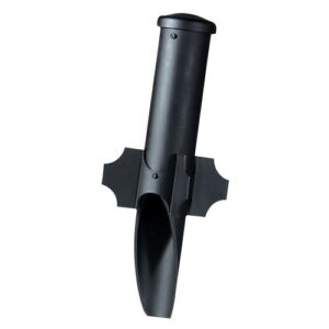 Kim Lighting EP17 Landscape Light Post PVC 17-1/2-Inch Black