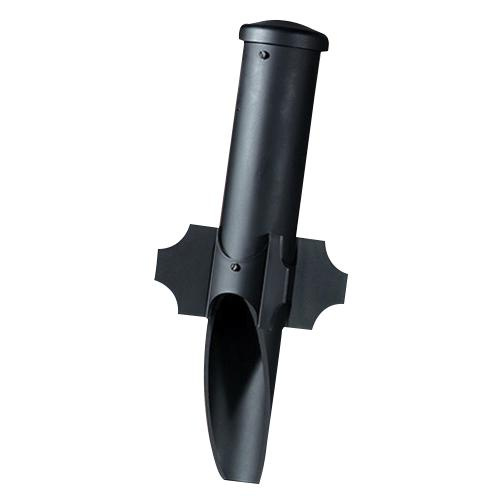 Kim Lighting EP17 Landscape Light Post PVC 17-1/2-Inch Black