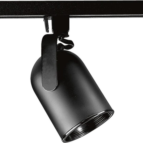 P119932.jpg Progress Lighting P9203-31 Round Back Track Head Ceiling Light 75-Watt 120-Volt Black Alpha Trak®