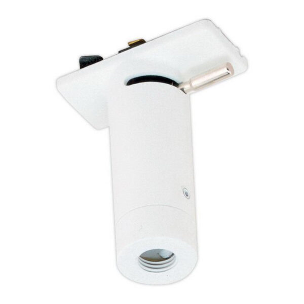 P12042.jpg Lightolier 7599 Track Pendant Adapter Die Cast Zinc Alloy Matte White Lytespan®