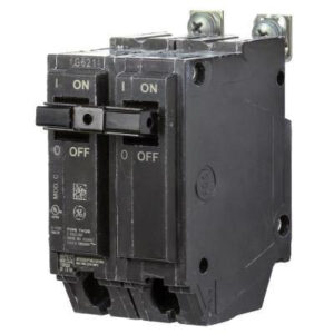 GE Industrial THQB2120 Bolt-On Mount Type THQB Miniature Circuit Breaker 2-Pole 20-Amp 120/240-Volt AC