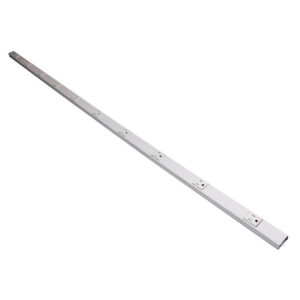 Wiremold S20GB506TR 15-Amp 9 Outlet 2000 Series Tamper-Resistant 2-Piece 1-Channel Multi-Outlet System Stainless Steel Plugmold&reg;