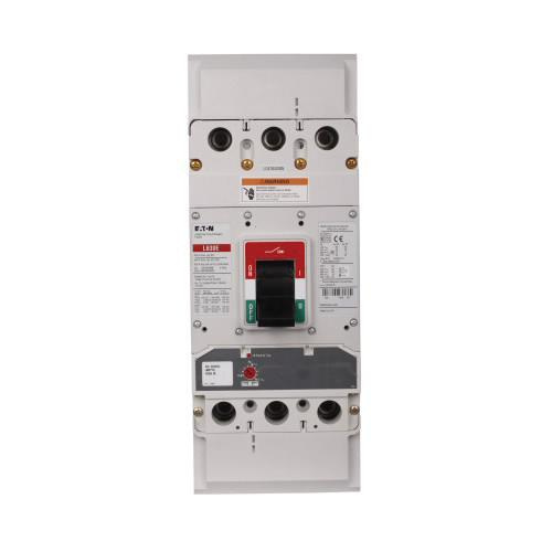 P121419.jpg Eaton LGE3400FAG Type LGE Molded Case Circuit Breaker 3-Pole 400-Amp 600-Volt AC