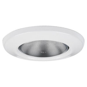 Lightolier 2084WH 3-3/4-Inch Lens Free Trim Round Gloss White LyteCaster