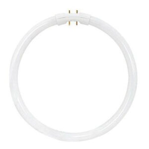 Satco S8156 T5 High Performance Circline Fluorescent Lamp 22-Watt 2GX13 Base 1900-Lumens 82 CRI 3500K 9-Inch Length HyGrade