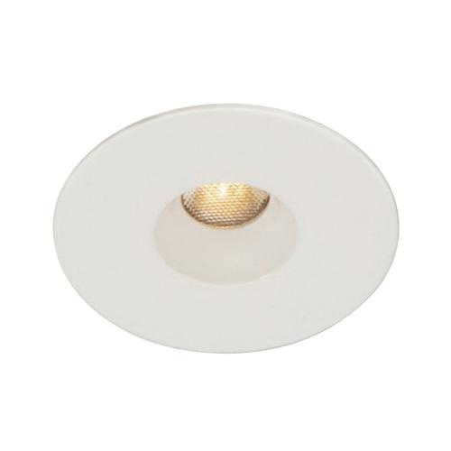 WAC Lighting HR-LED211E-W-WT Dimmable 1-Inch Recessed Down Light Fixture 120-Volt AC Round (1) 3-Watt 85 CRI 3000K 160-Lumens LED White LEDme&reg;