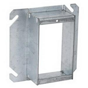 Raco 785 Pre-Galvanized Steel 1-Gang Single Device Cover 4-Inch x 4-Inch x 1-1/2-Inch