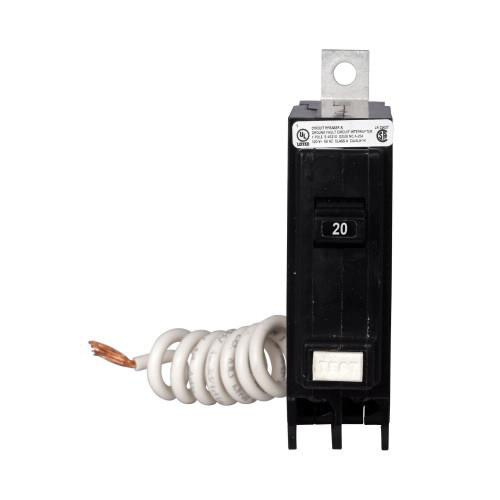 Eaton QBHGF1020 Bolt-On Mount Type QBHGFT Ground Fault Circuit Breaker 1-Pole 20-Amp 120-Volt AC Quicklag&reg;