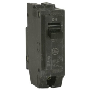 GE Industrial THQL1115 Plug-In Mount Type THQL Feeder Molded Case Circuit Breaker 1-Pole 15-Amp 120/240-Volt AC