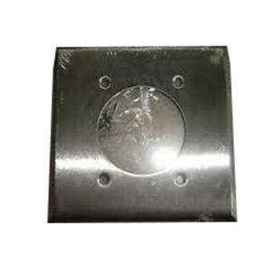 Mulberry 97227 430 Stainless Steel 2-Gang Wallplate 30/50-Amp 3-Wire Range/Dryer Receptacle