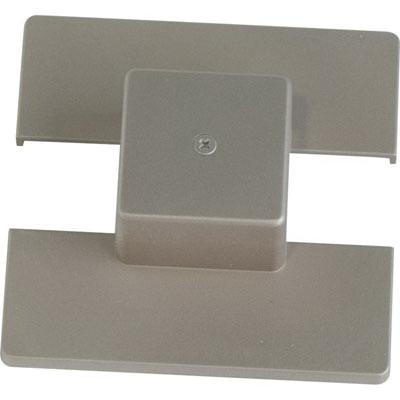 P123449.jpg Progress Lighting P9123-09 Utilitarian/Commodity Style Floating Canopy Brushed Nickel For Use With Track Alpha Trak®