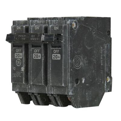 P12358.jpg GE Industrial THQL32020 Plug-In Mount Type THQL Feeder Molded Case Circuit Breaker 3-Pole 20-Amp 240-Volt AC