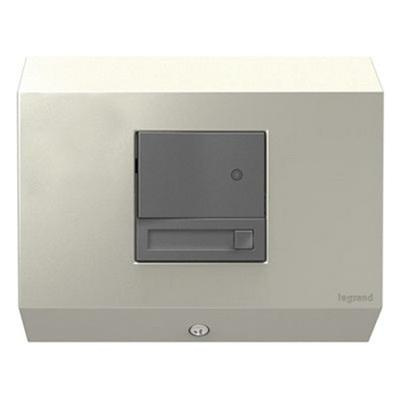 P123798.jpg Adorne APCB1TM4 Titanium Control Box With Paddle Dimmer 5-Inch Length x 2-15/16-Inch Width x 2-15/16-Inch Height
