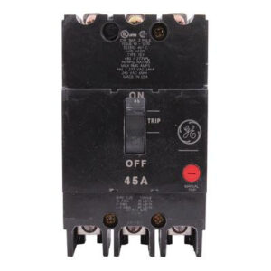 P123974.jpg GE Industrial TEY345 Bolt-On Mount Lighting Panel Molded Case Circuit Breaker 3-Pole 45-Amp 480/277-Volt AC 250-Volt DC