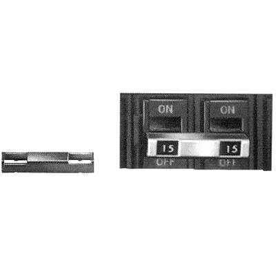 GE Industrial THT104 Solid Handle Tie For Use With THQL Two Single-Pole Breakers