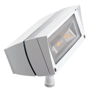 Rab FFLED18W/PC Future Flood Series LED Flood Light Fixture 18-Watt 120-Volt Button White