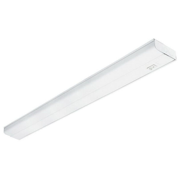 Lithonia Lighting UC832-120-SWR-M6 1-Light UC8 Series Direct Wire Under Cabinet Light Fixture 32-Watt 120-Volt White