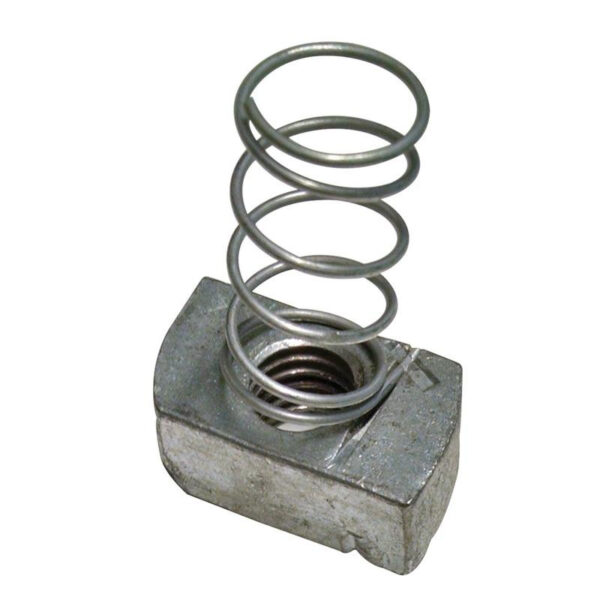 P12472.jpg Power Strut PS-RS-1/2-EG Electrogalvanized Steel Clamping Nut With Long Spring 1/2-Inch