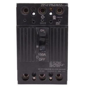 P12534.jpg GE Industrial TQD32150WL Type TQD Molded Case Circuit Breaker 3-Pole 150-Amp 240-Volt AC