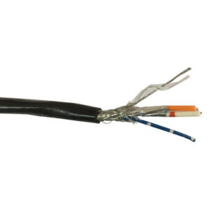 P125364.jpg Belden 3106A Stranded Tinned Copper Shielded Layer 1 100% Beldfoil® Tape Aluminum Foil-Polyester Tape Layer 2 65% Braid Tinned Copper Multi-Conductor Cable 22/3