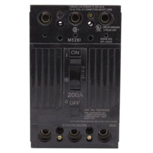 P12544.jpg GE Industrial TQD32200WL Bolt-On Mount Type TQD Molded Case Circuit Breaker 3-Pole 200-Amp 240-Volt AC